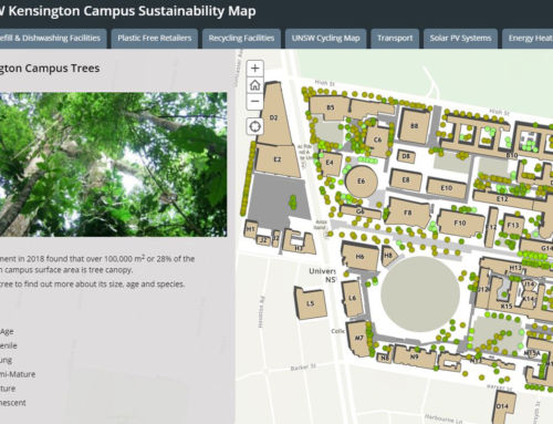 (AU) UNSW Sydney: Kensington Campus Sustainability Map