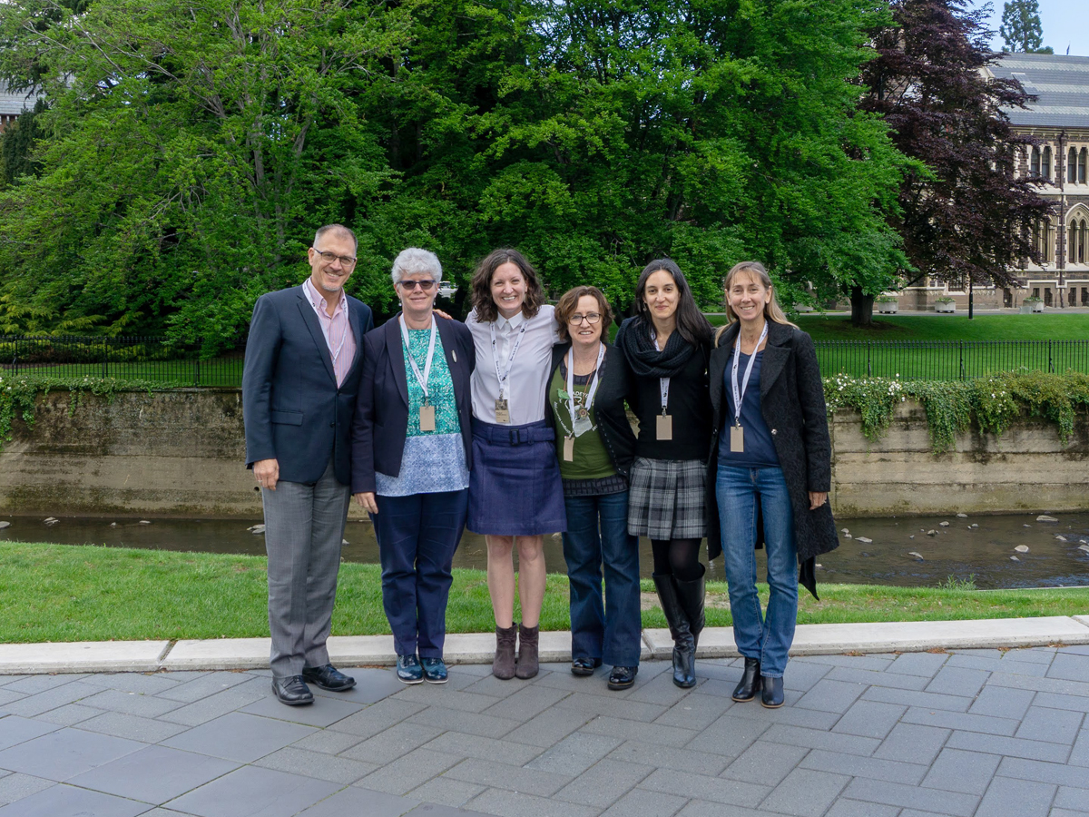 2019 STARS group photo which includes representatives from AASHE, University of Tasmania, The University of Queensland, The University of Melbourne and Massey University.